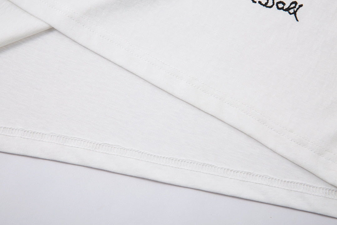 Breathable Long-Sleeve T-Shirt – White