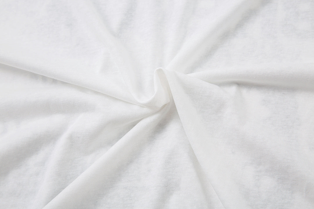 Breathable Long-Sleeve T-Shirt – White