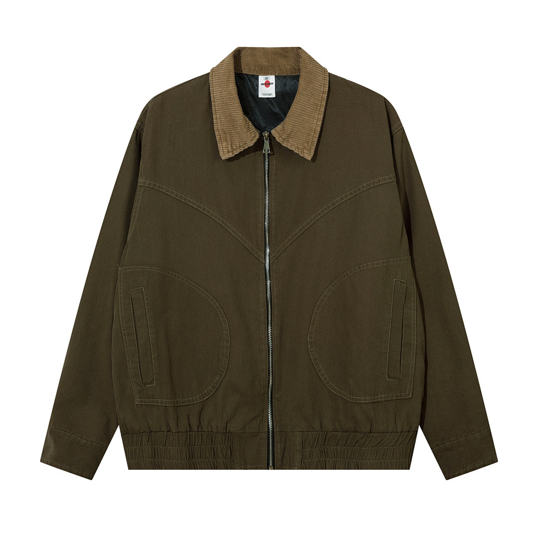 Distressed jacket
