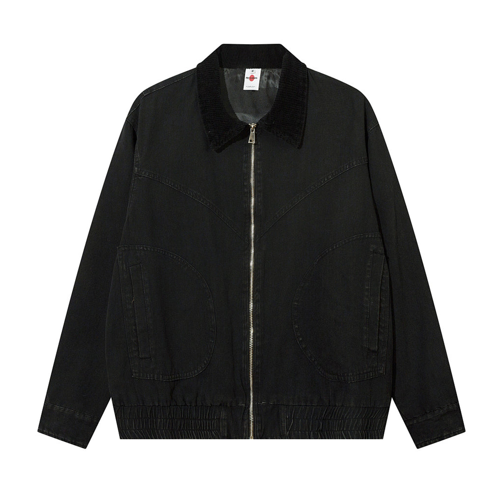 Distressed jacket