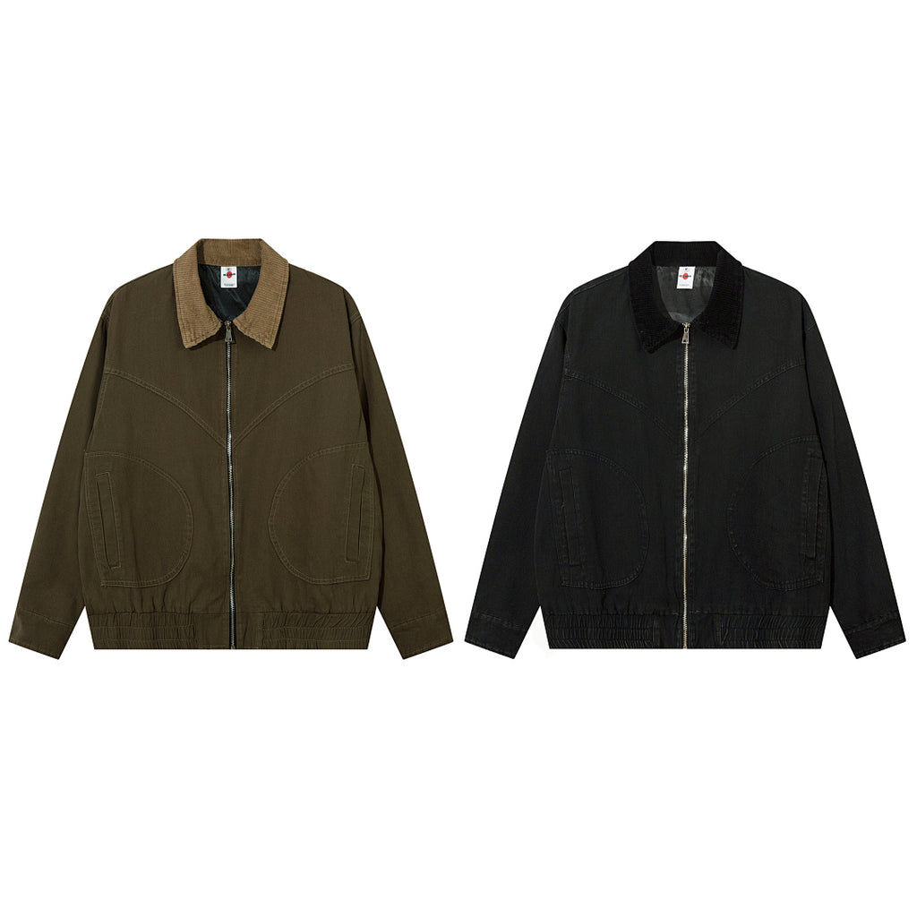 Distressed jacket