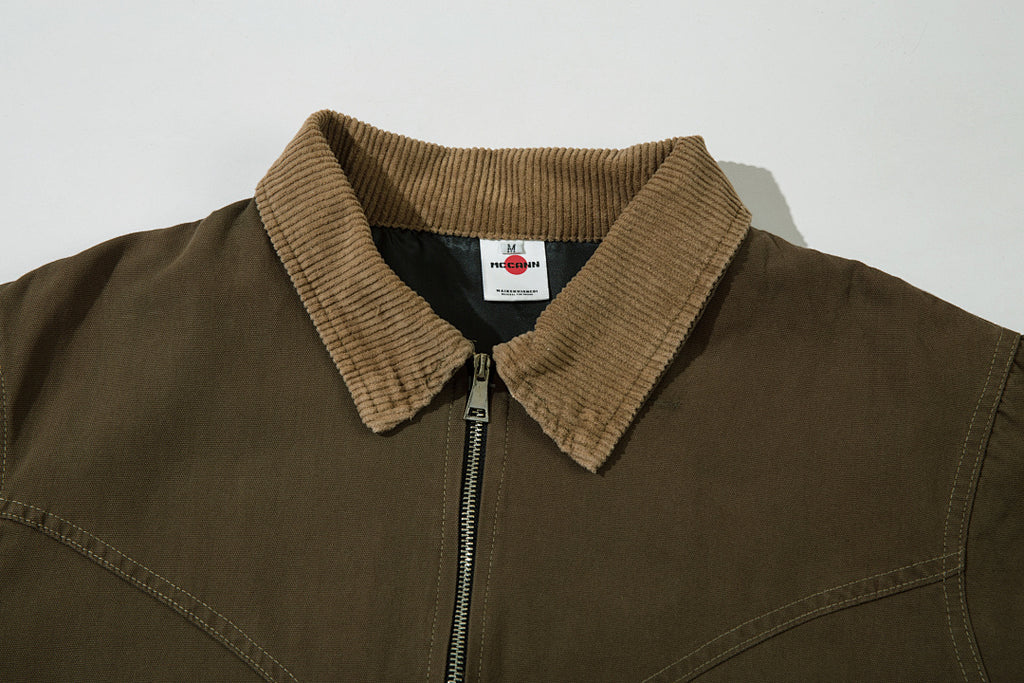 Distressed jacket