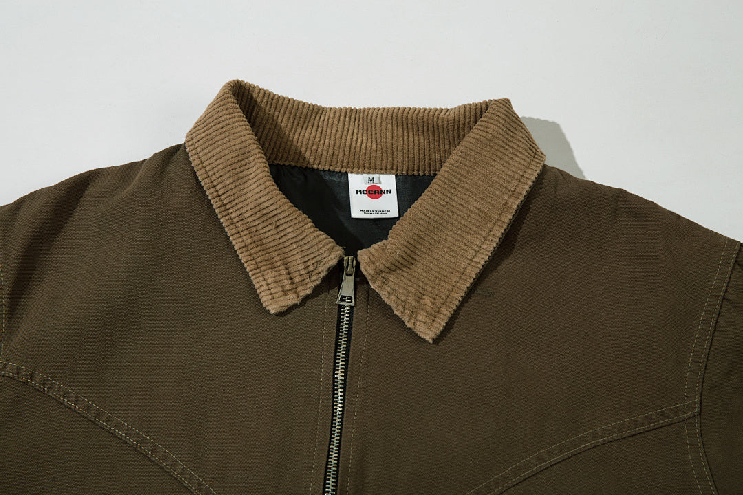 Distressed jacket