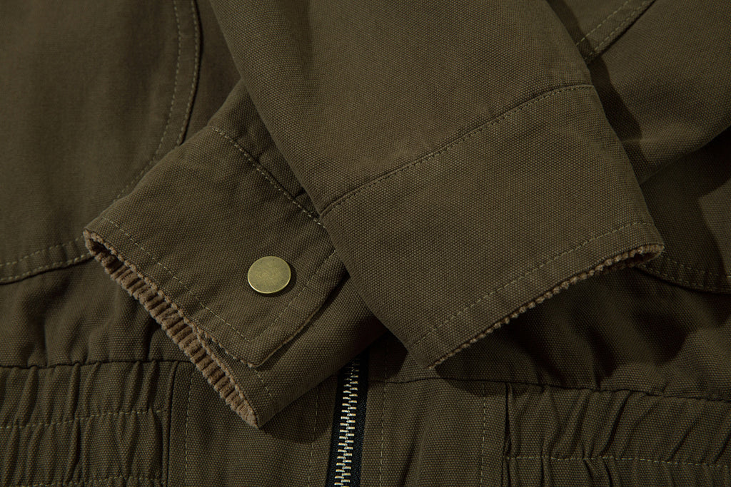 Distressed jacket
