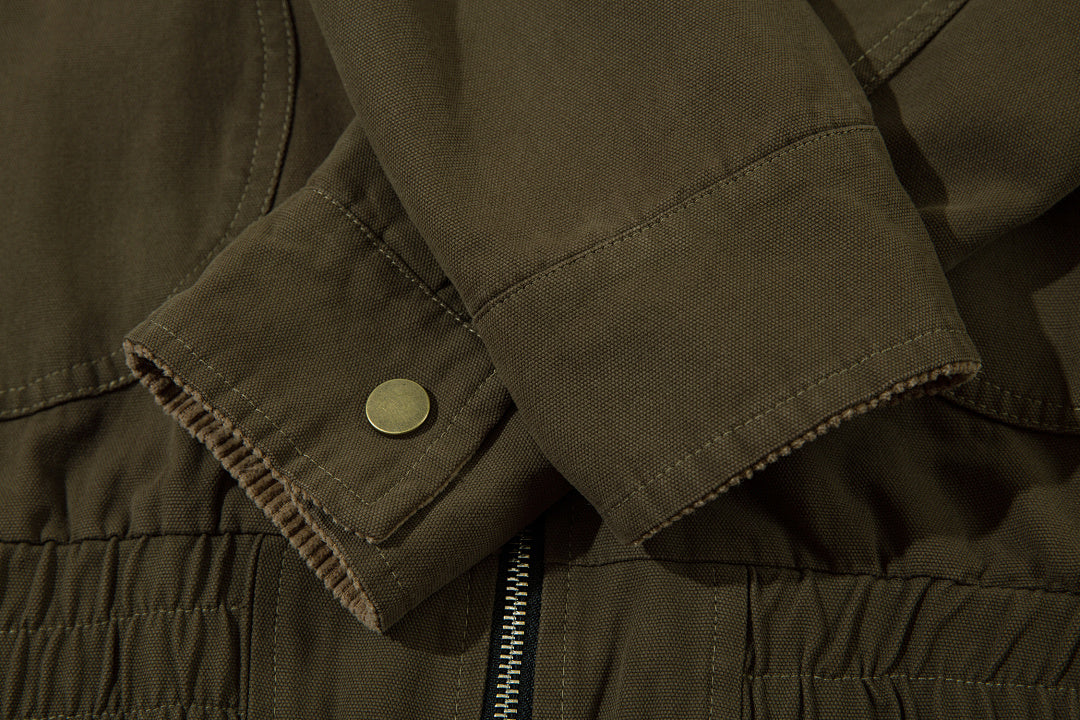 Distressed jacket