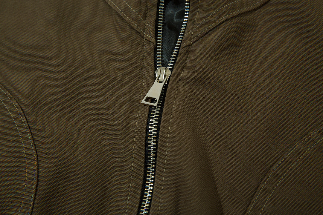 Distressed jacket