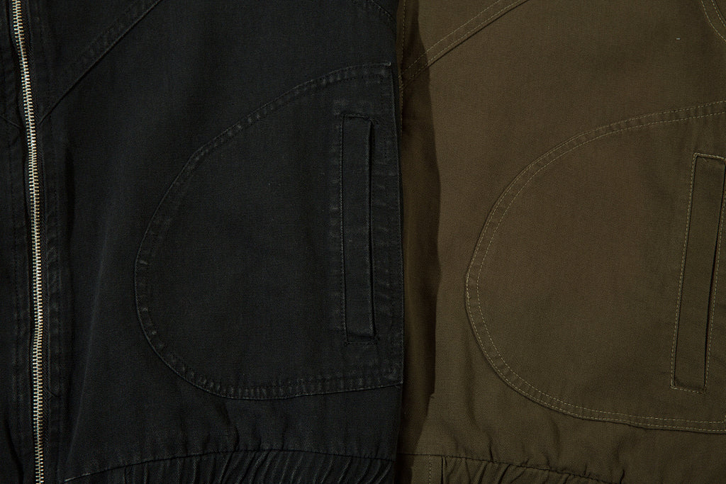 Distressed jacket