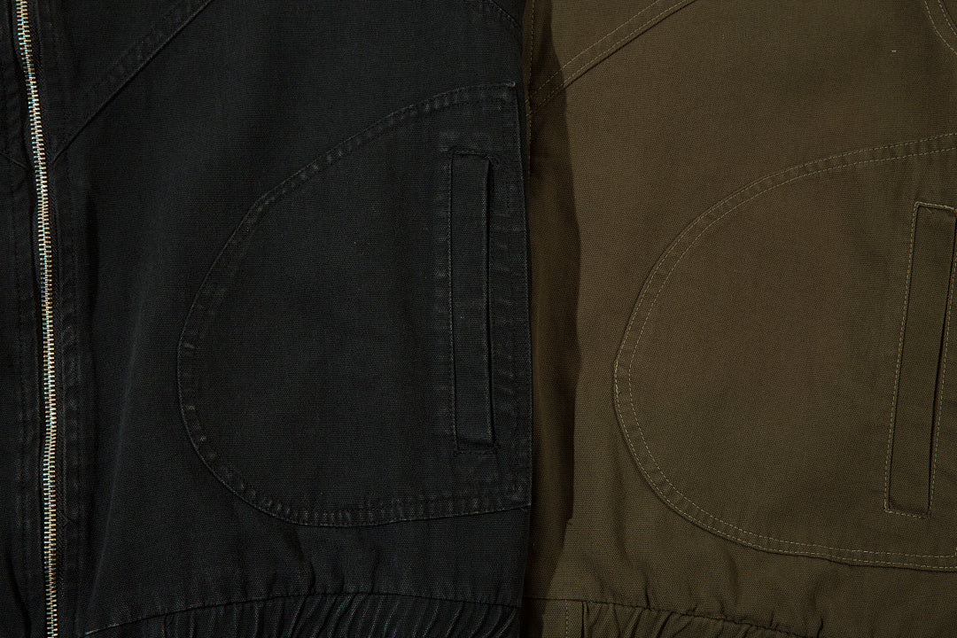 Distressed jacket