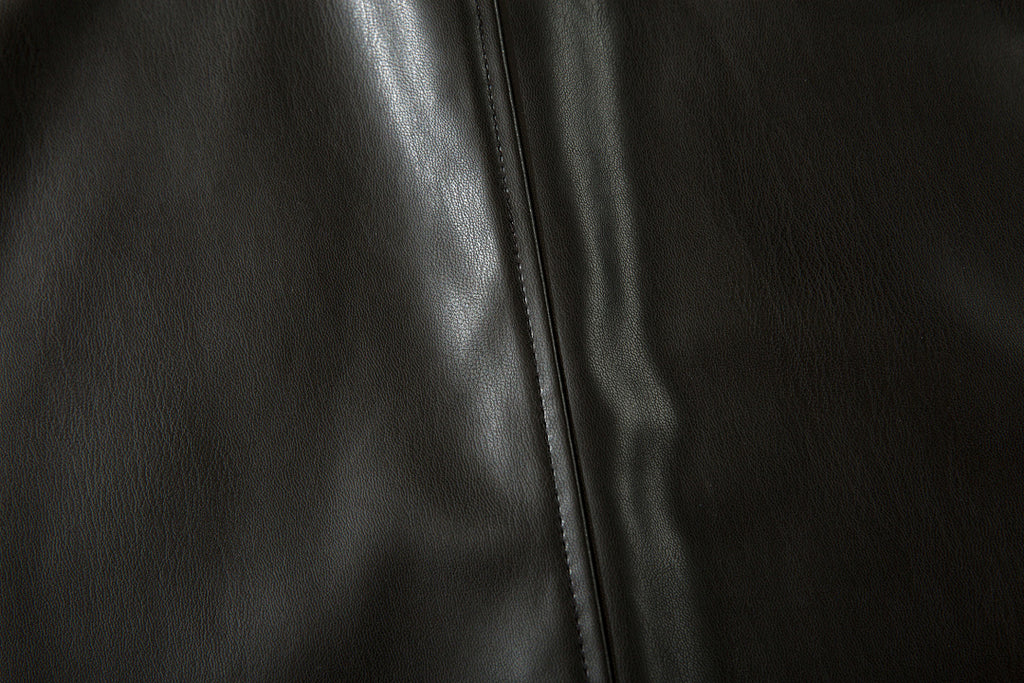 Leather shirt      Black