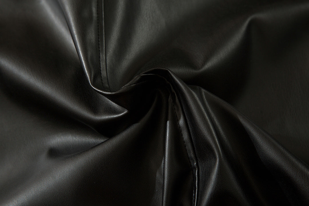 Leather shirt      Black