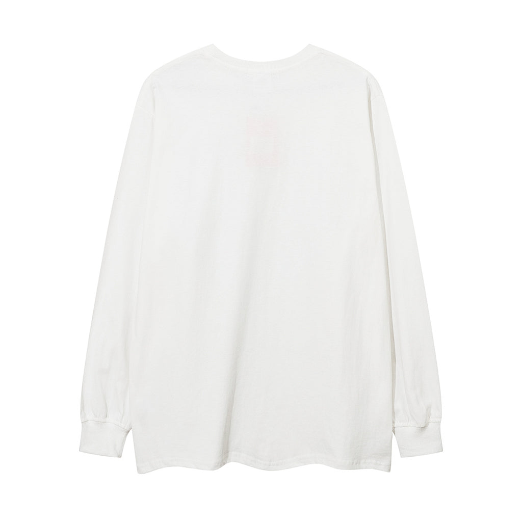 Long-sleeve T-shirt      Black, White