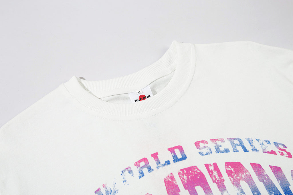 Long-sleeve T-shirt      Black, White