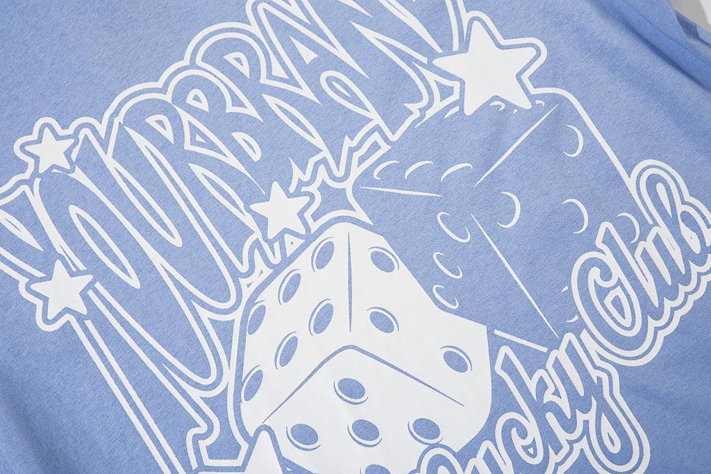 Long-sleeve T-shirt      Blue, White