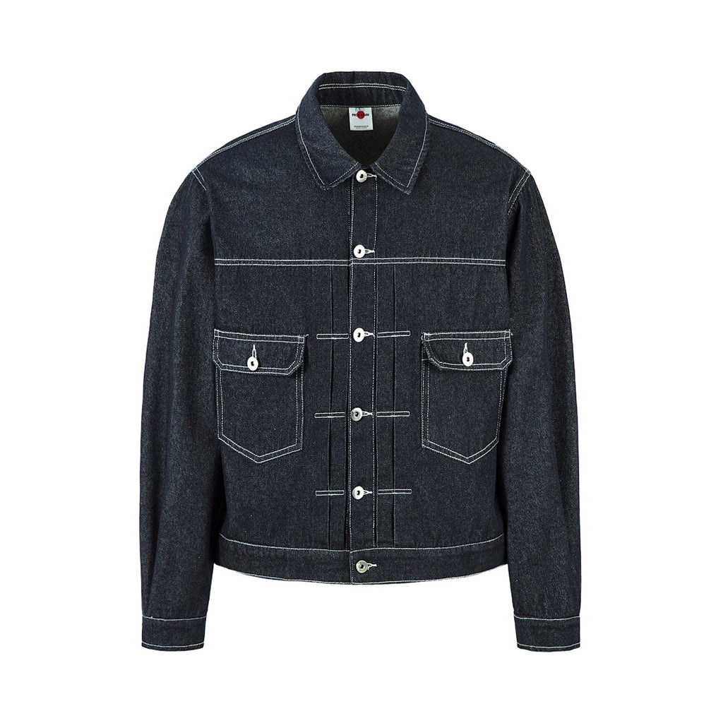 Raw Denim Jacket – Blue