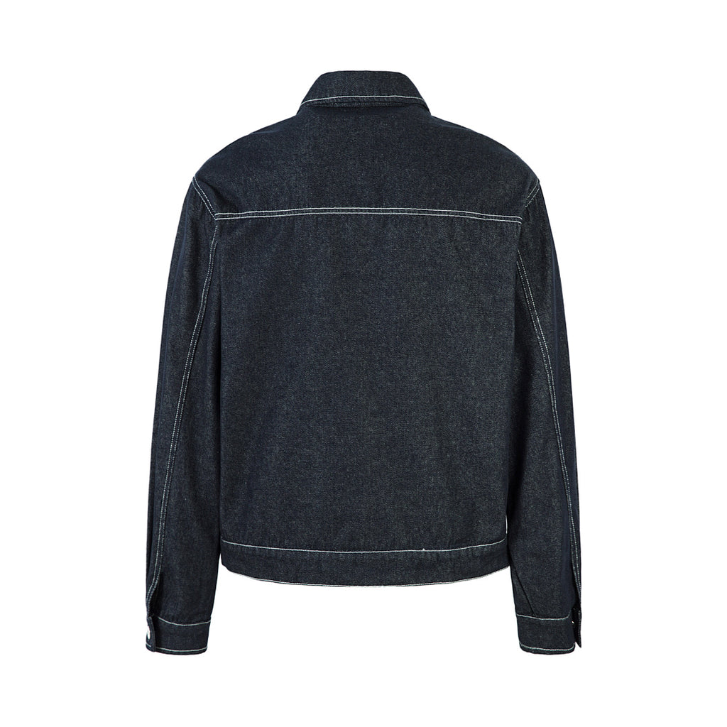 Raw Denim Jacket – Blue