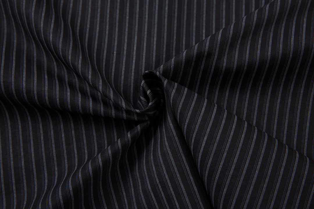 Faux-layered shirt – Black