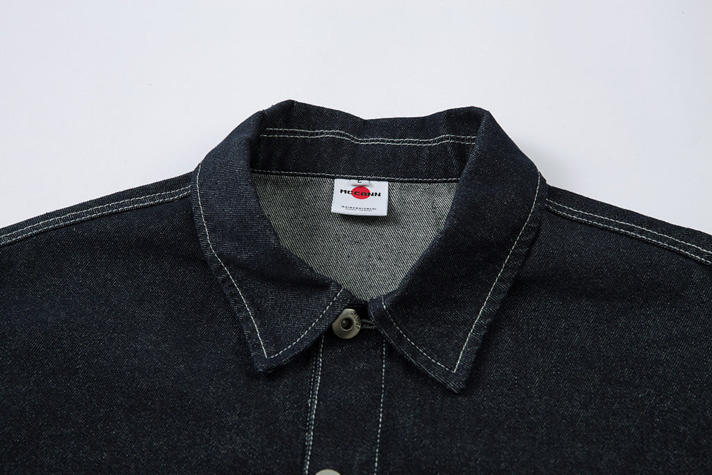 Raw Denim Jacket – Blue