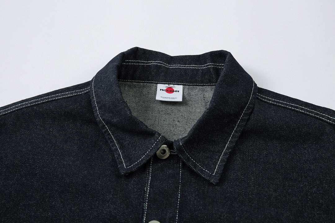 Raw Denim Jacket – Blue