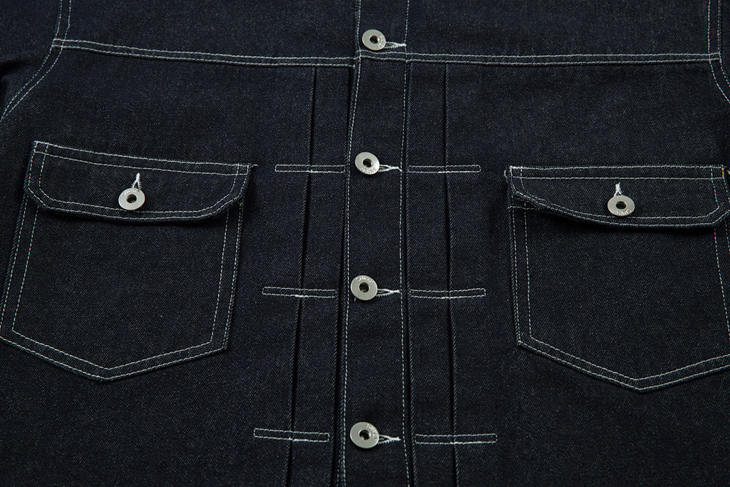 Raw Denim Jacket – Blue