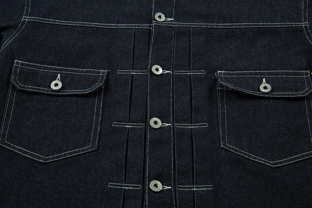 Raw Denim Jacket – Blue
