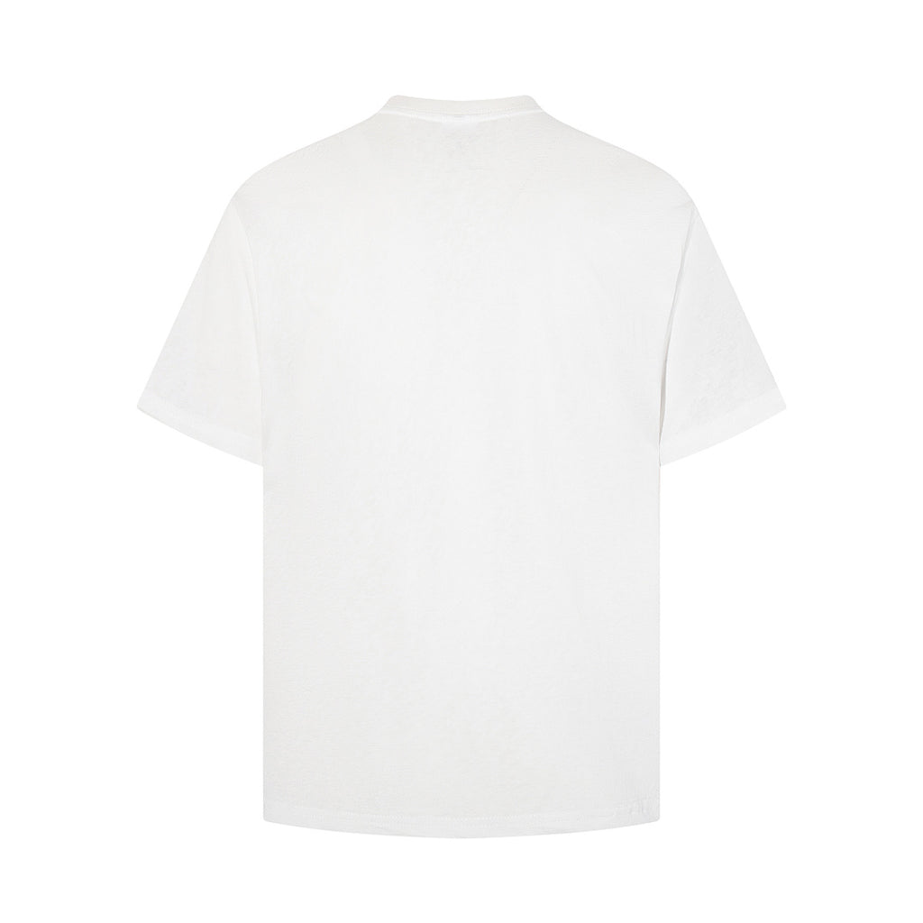 Breathable Short-Sleeve T-Shirt – White