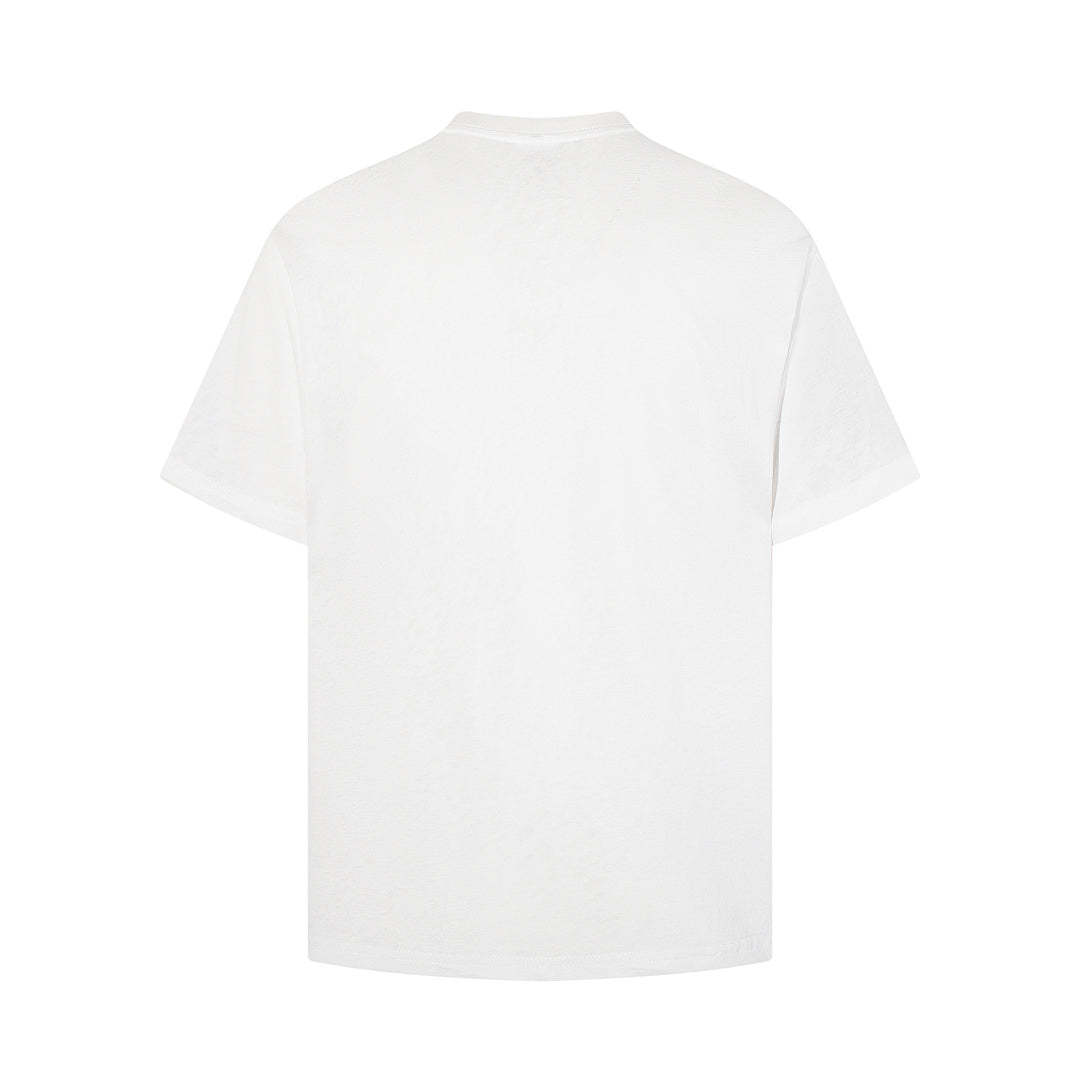 Breathable Short-Sleeve T-Shirt – White