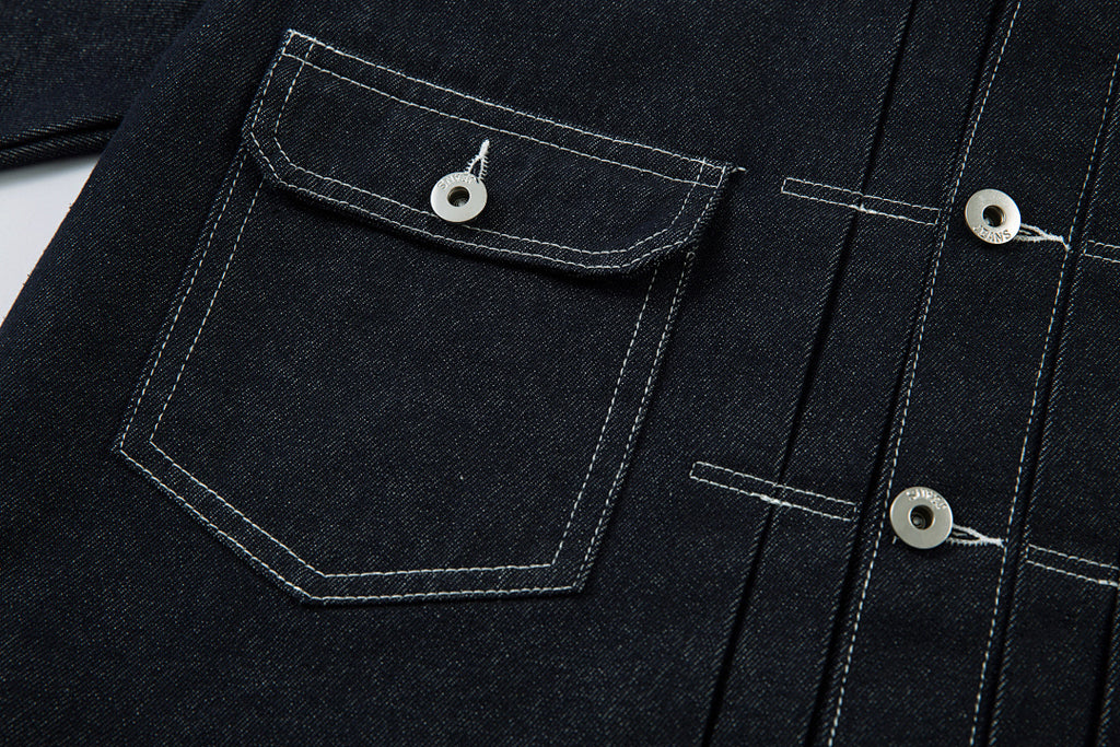 Raw Denim Jacket – Blue