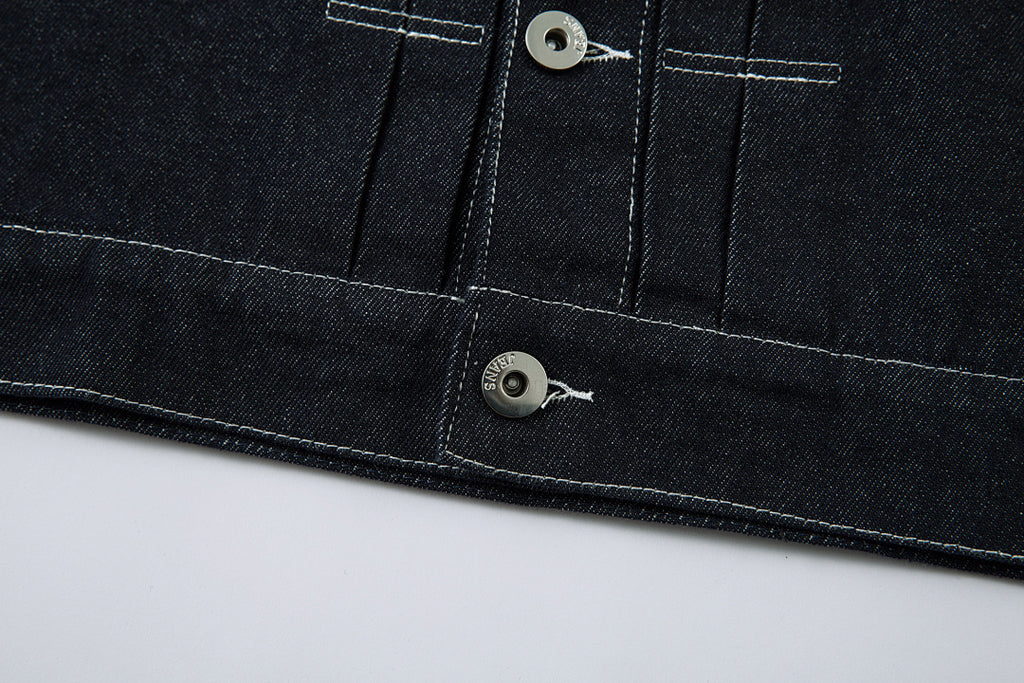 Raw Denim Jacket – Blue