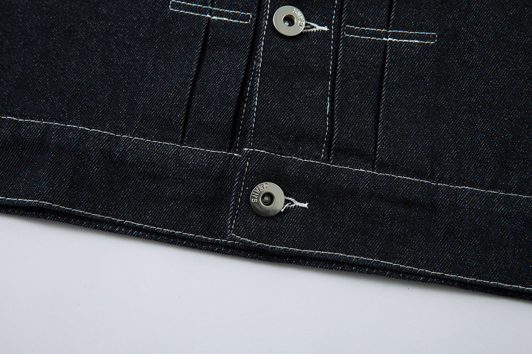 Raw Denim Jacket – Blue