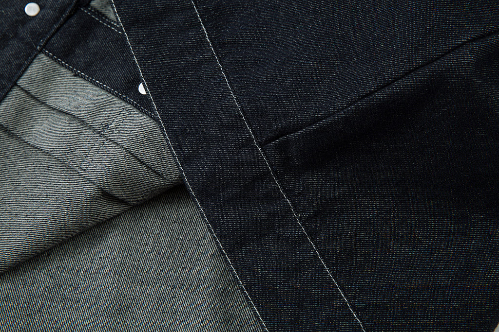 Raw Denim Jacket – Blue