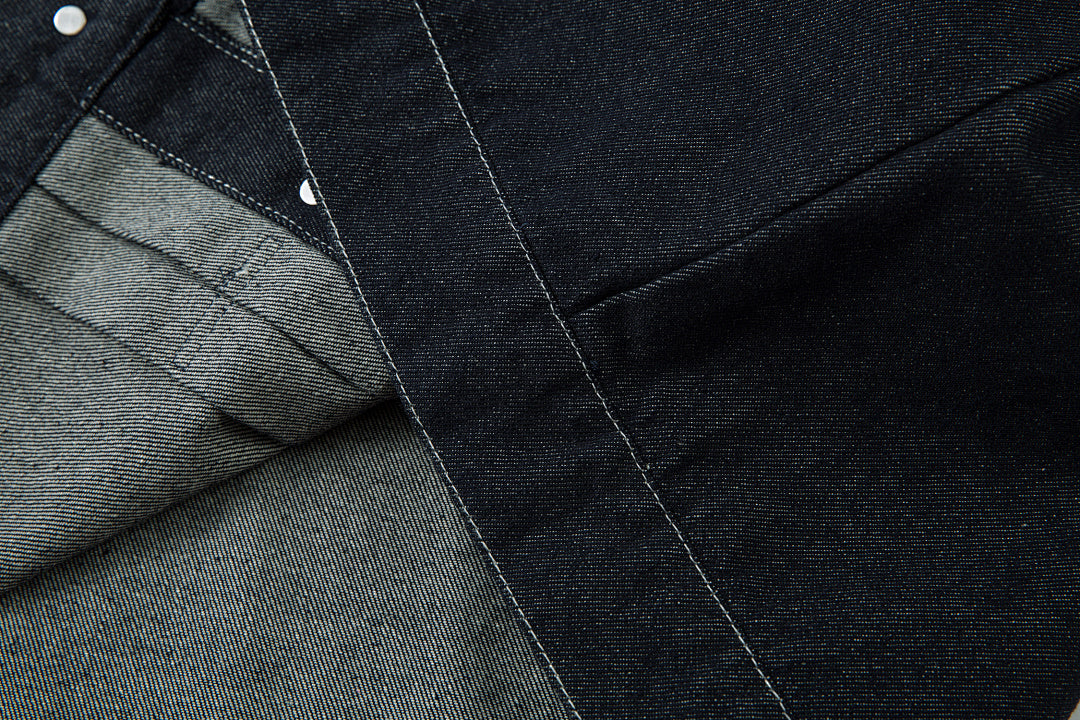 Raw Denim Jacket – Blue