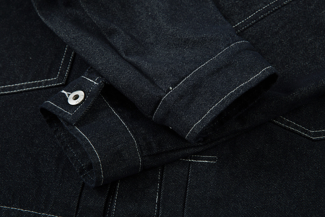 Raw Denim Jacket – Blue