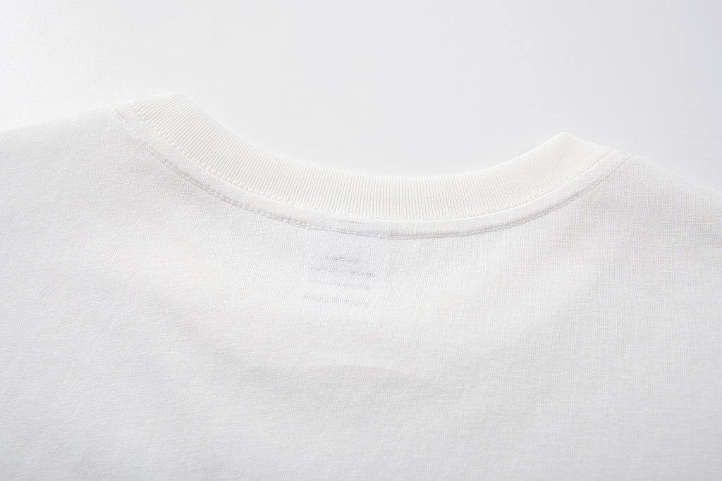 Breathable Short-Sleeve T-Shirt – White