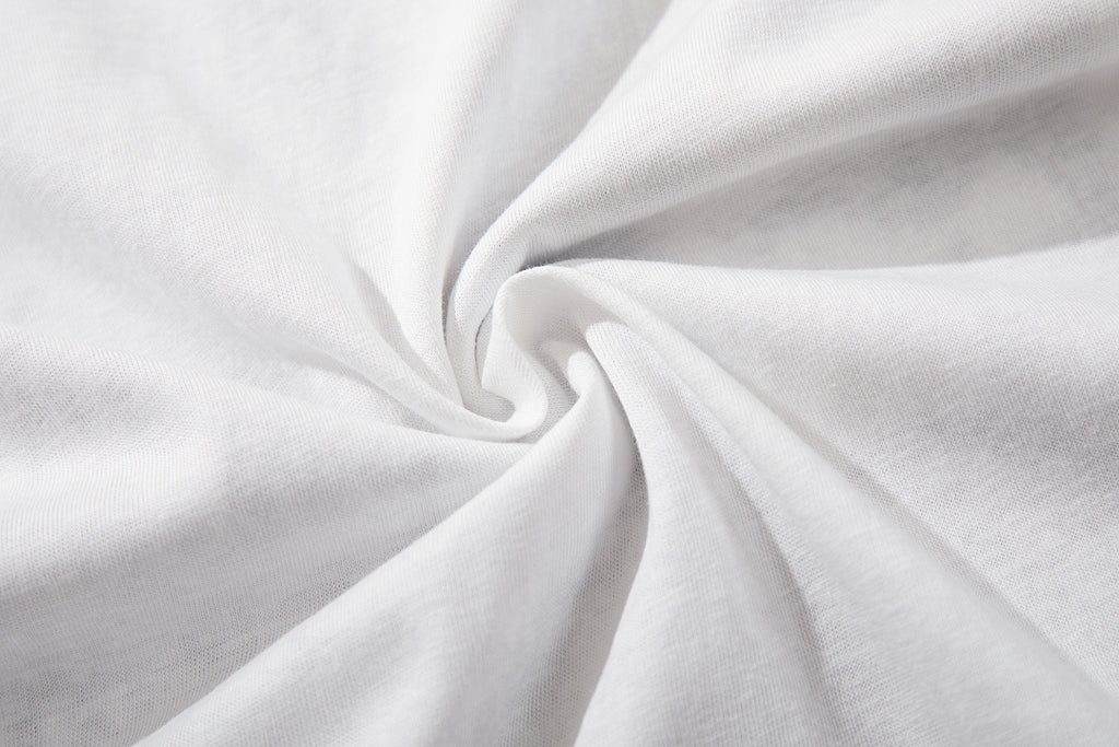 Breathable Short-Sleeve T-Shirt – White