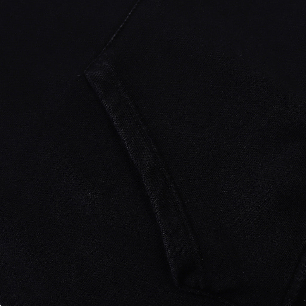 Terry sweatshirt, black, gray