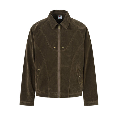 Brown Suede Jacket