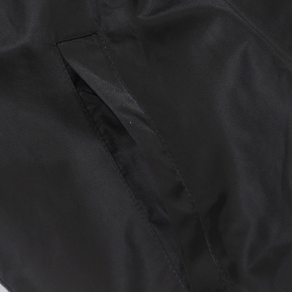 Bomber jacket — dark pink, gray, black