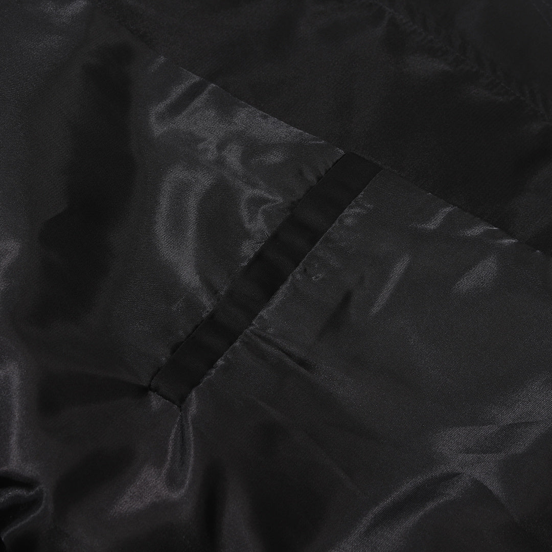 Bomber jacket — dark pink, gray, black