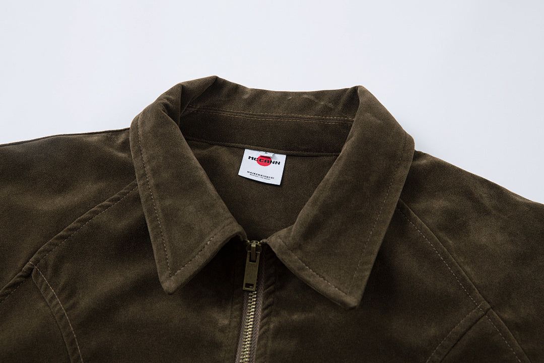 Brown Suede Jacket