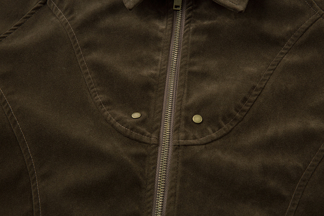 Brown Suede Jacket