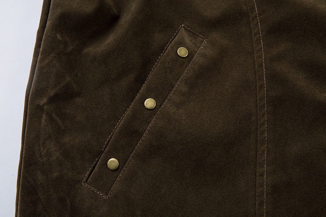Brown Suede Jacket