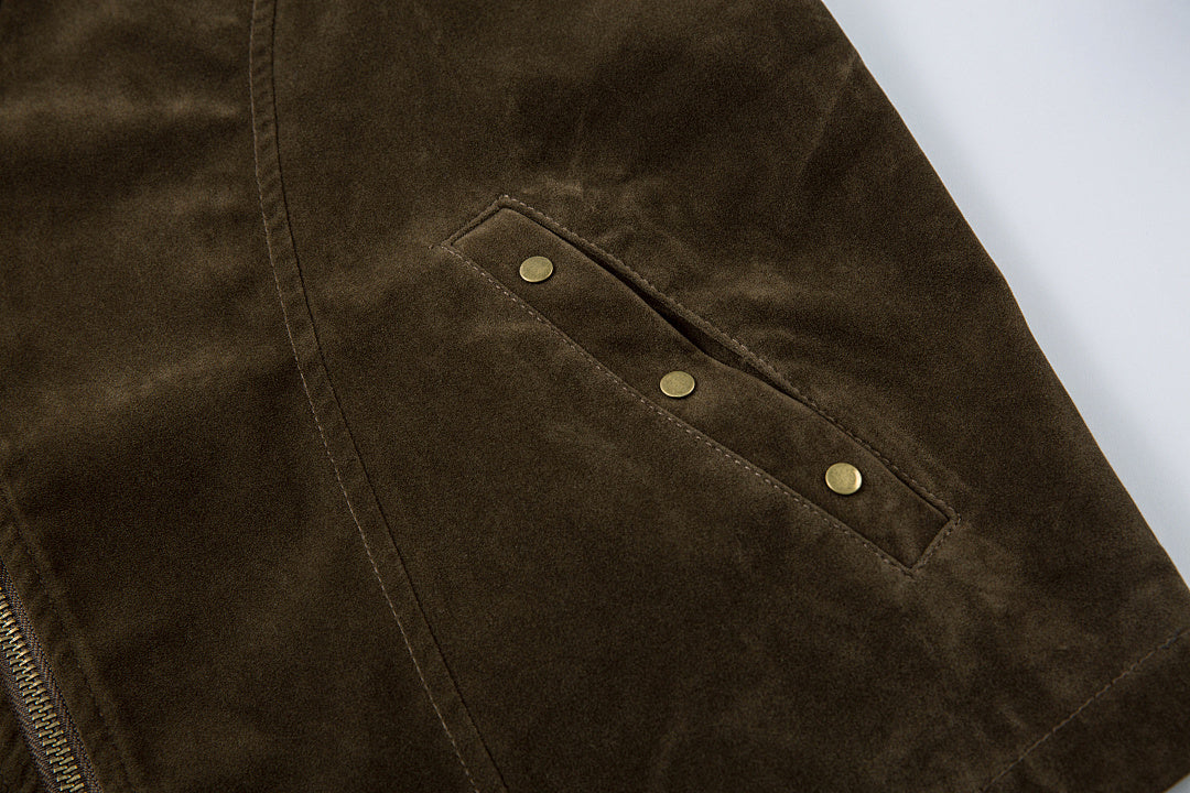 Brown Suede Jacket
