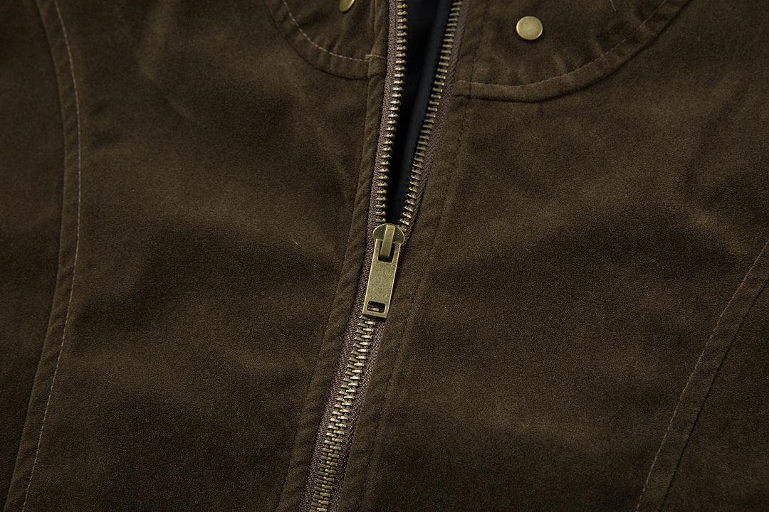 Brown Suede Jacket
