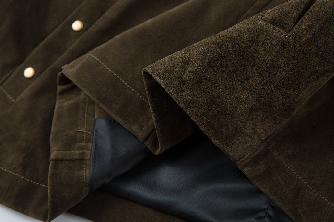 Brown Suede Jacket