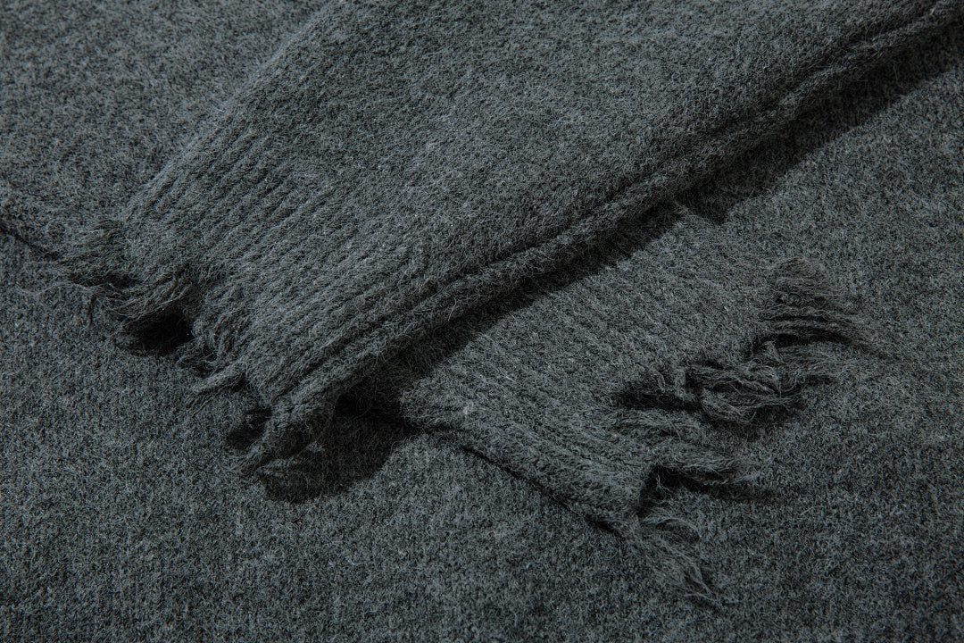 Knitted Sweater Black, Gray