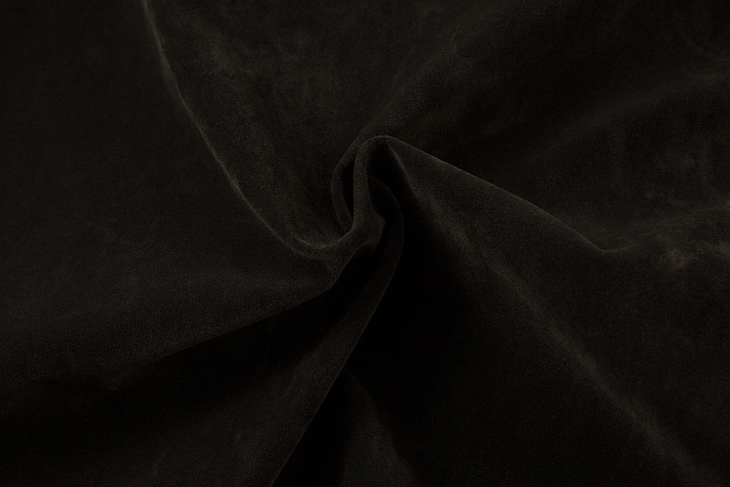 Suede Jacket – Brown, Black