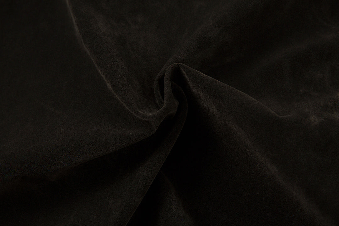 Suede Jacket – Brown, Black