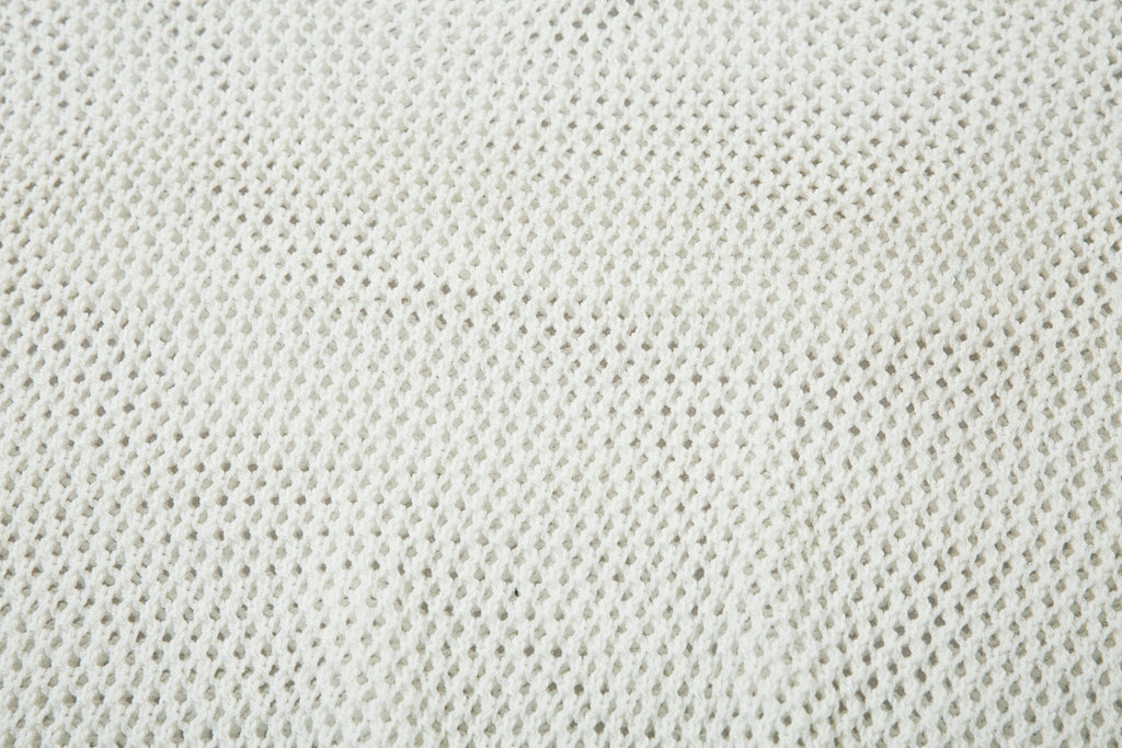 Short-sleeved knit sweater Black, Apricot