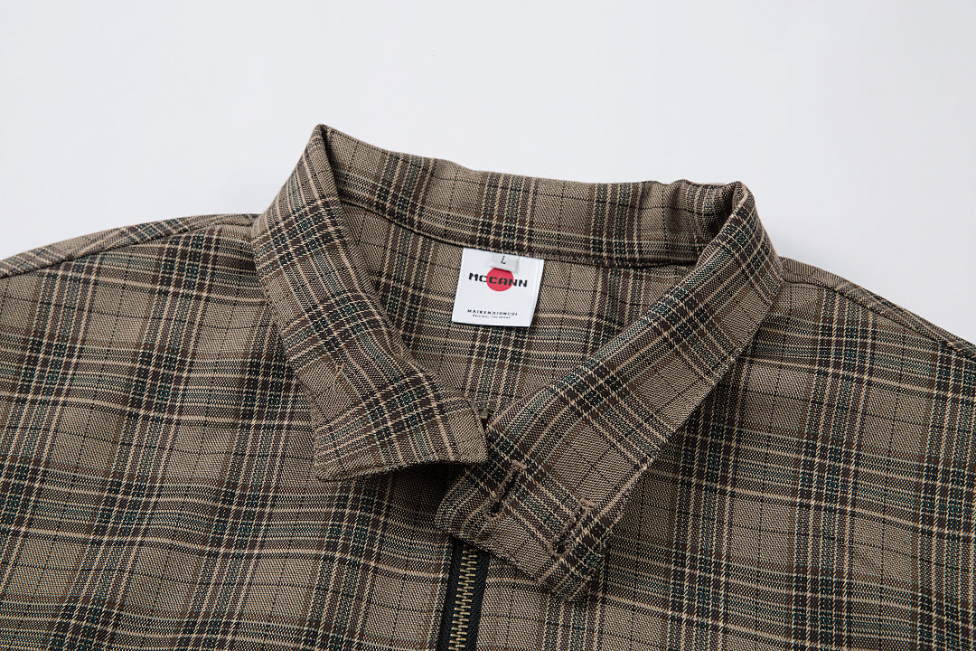 Vintage-style jacket – Brown