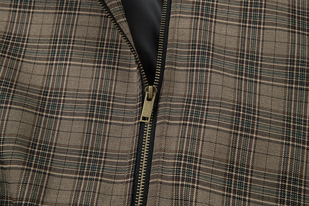 Vintage-style jacket – Brown